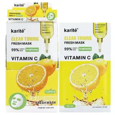 MASCARILLA FACIAL VITAMINA C KARITÉ REF. 1345-47A