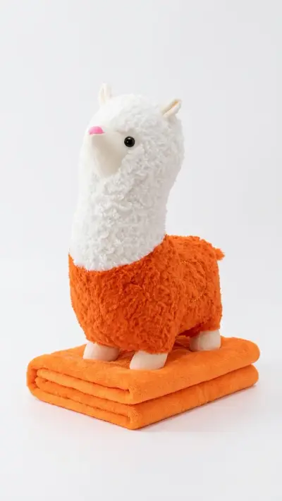peluche con cobija