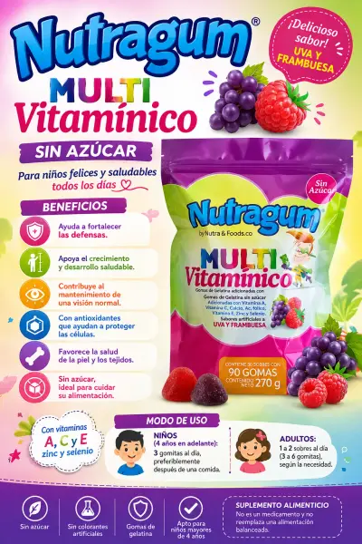 Nutragum Multivitaminico KIDS