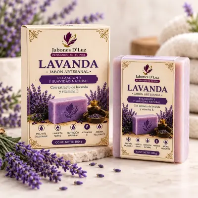 Jabón de Lavanda + Vitamina E – 100 g