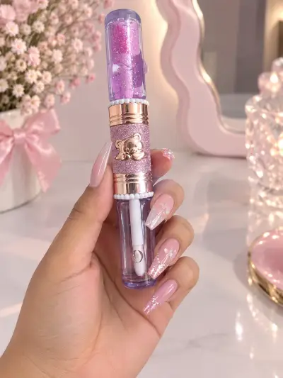 Brillos doble brillante osito