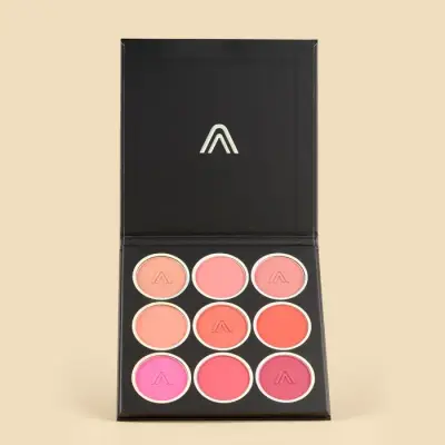 PALETA DE 9 RUBORES BLUSHED CHEEKS ATENEA