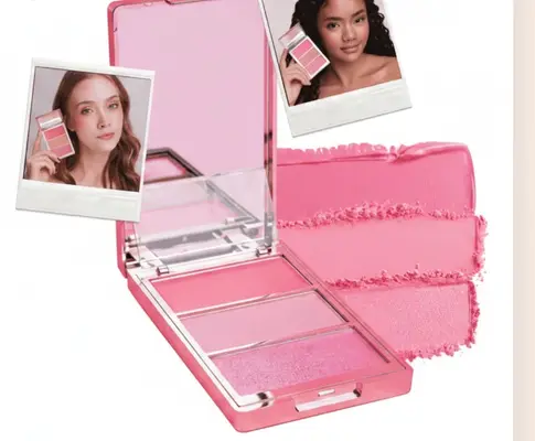 RUBOR BLOOMSHELL TRIO NEW 01 PINK