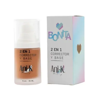 Corrector y Base BONITA 2 en 1 Ani-K