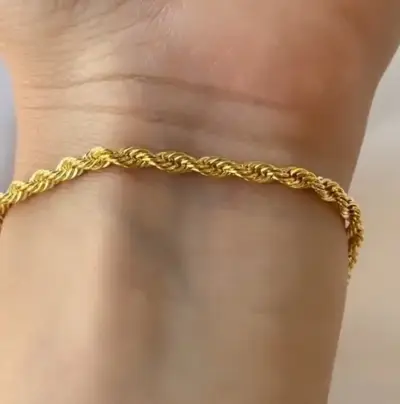 Pulsera lazo 18 kilates