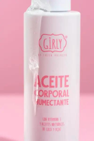 Aceite corporal humectante Girly