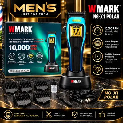 Máquina Profesional WMARK NG-X1 POLAR Azul