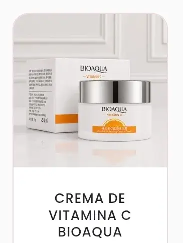 Crema facial de vitamina C