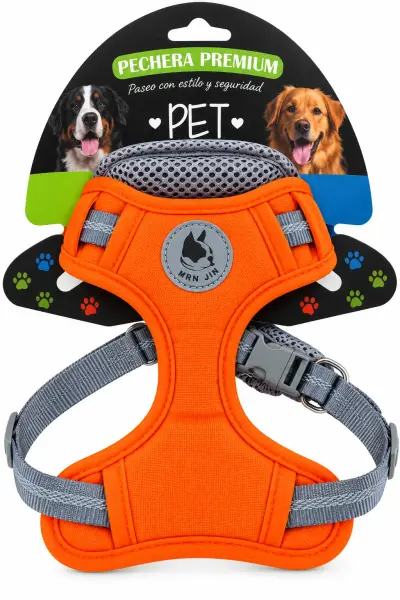 PECHERA NARANJA TALLE M