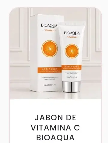 Jabón facial vitamina C
