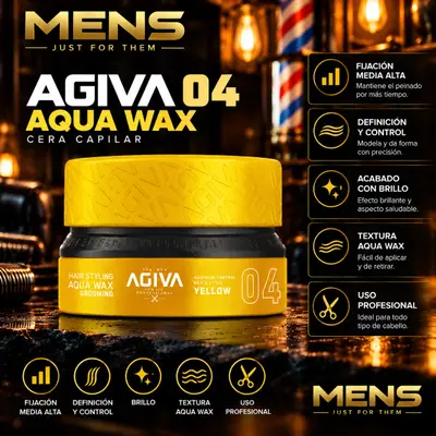 AGIVA 04 Yellow – Cera Aqua Wax