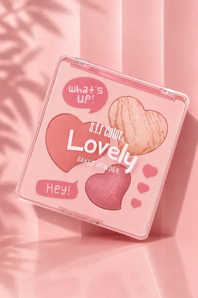 Paleta Iluminador/Rubor Lovely
