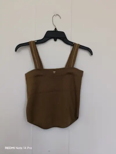 Crop Tops en hilo para mujer talla única