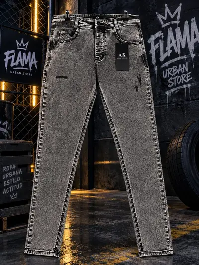 Pantalon ax gris