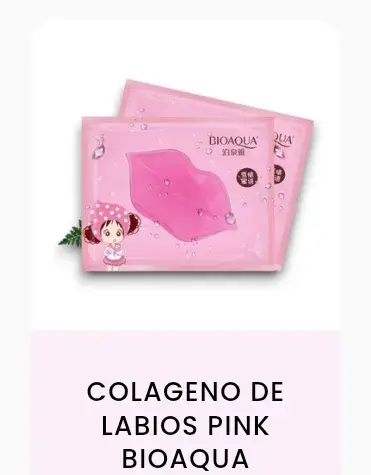 Colágeno de labios pink