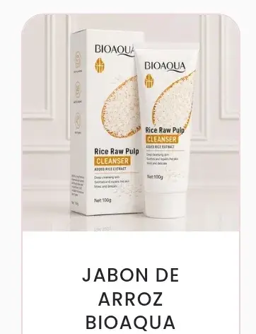 Jabón facial de arroz