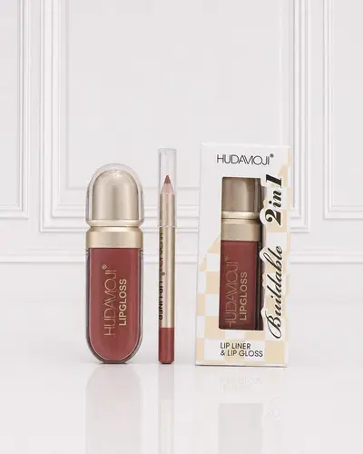 BRILLO Y DELINEADOR DE LABIOS HUDAMOJI