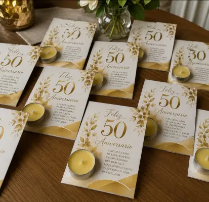 Velitas de Aniversario