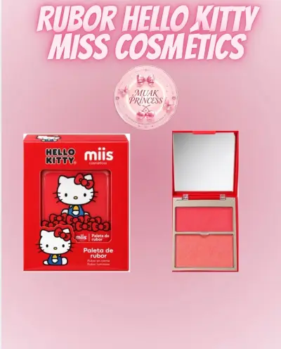 RuborX2 tono hello kitty Miss cosmetics