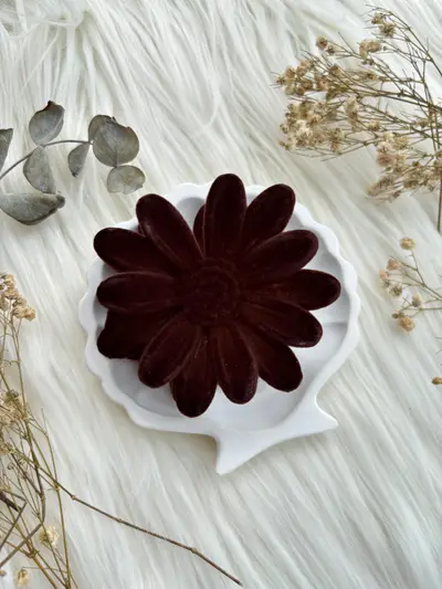 Gancho para el cabello, (café oscuro)