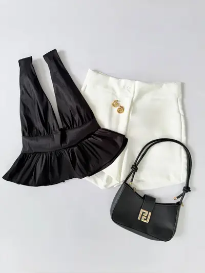 Blusa en tafetán 😍