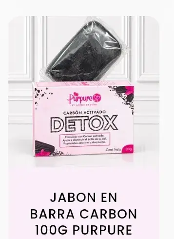 Jabón en barra carbon