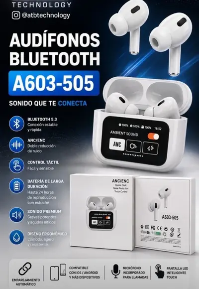 Audífonos Bluetooth